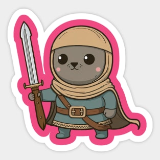 Seal Squire Sticker